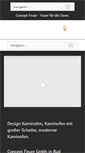 Mobile Screenshot of concept-feuer.de